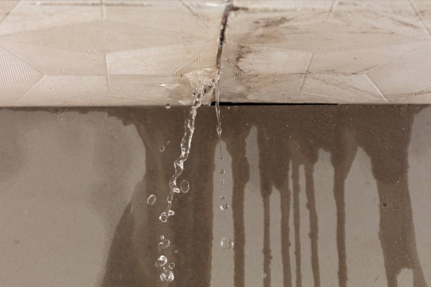 Professional Burst Pipe Cleanup technician working in Titusville, FL